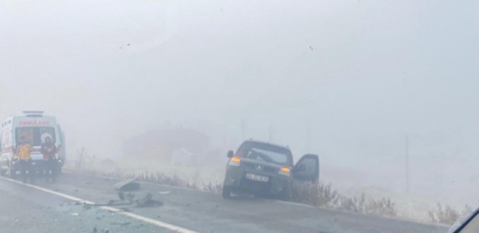 Ağrı’da 5 trafik kazası: 5 yaralı