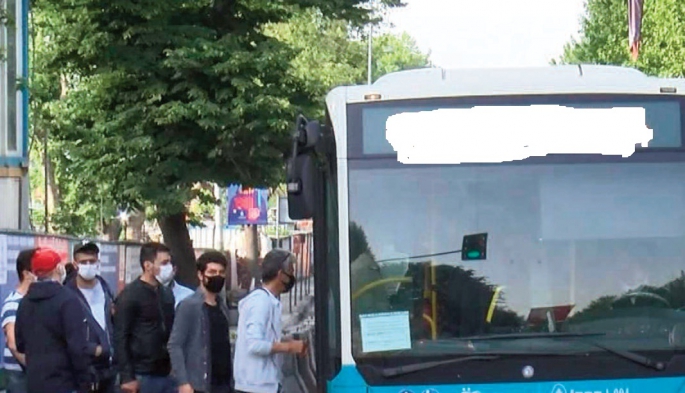 AKŞAM SAATLERİNDE YOĞUNLUK