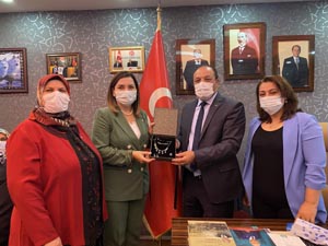 Arzu Erdem Erzurum esnafının sorunlarını dinledi