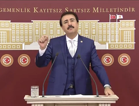 Aydemir: ‘İmanımız, zulmü alkışlamaya manidir’