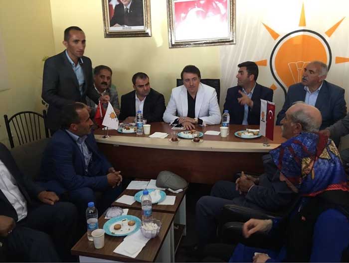 Aydemir Karaçobanlıların konuğu oldu 