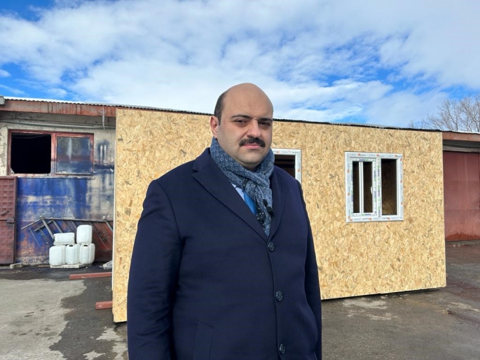 Aziziye Belediyesi Hatay’a 100 adet prefabrik ev gönderecek 