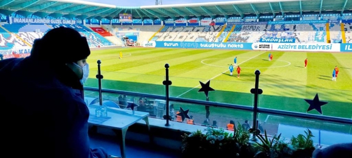 Aziziye’den Erzurumspor’a hep destek, tam destek