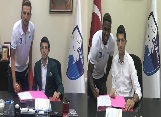B.B. Erzurumspor, Hollandalı Terell, Elazığspor’dan Ozan ile bir yıllık sözleşme imzalandı