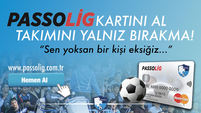 B.B. Erzurumspor maçları için Passolig Kartı …