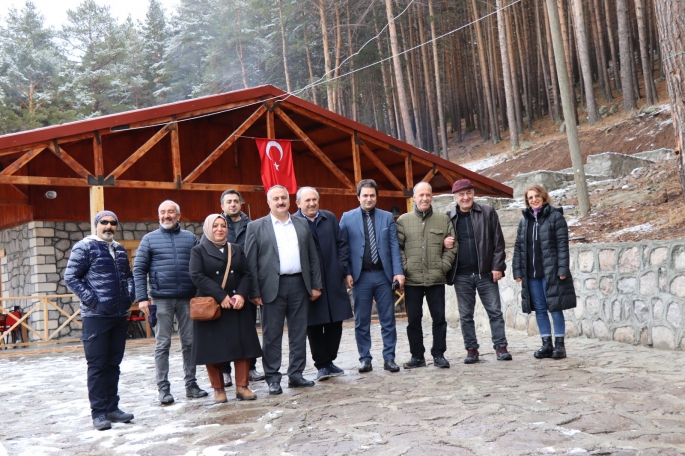 Başkan Bedir, basın mensuplarını Şirankes’te misafir etti