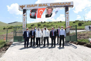 Başkan Sekmen Bal Ormanı’nı ziyaret etti