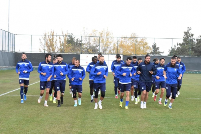 BB Erzurumspor Altınordu mesaisini sürdürdü