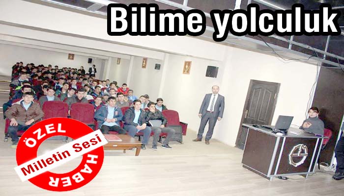 Bilime yolculuk yapacaklar