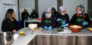 Bu kafeyi yalnızca kadınlar işletiyor