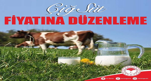 Çiğ süt referans fiyatı 2 lira 30 kuruş olacak