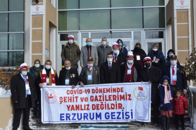 ‘Covid-19 Sürecinde Şehit ve Gazi Aileleri Yalnız Değildir’ projesi
