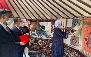 Cumhurbaşkanı Erdoğan’ın eşi Emine Erdoğan Erzurum Otağını ziyaret etti