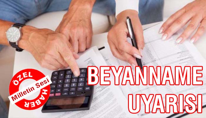 Derneklere beyanname uyarısı!