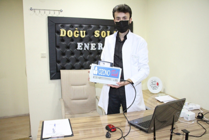 Diş hekimi öğrencisi Covid-19’a karşı jeneratör üretti
