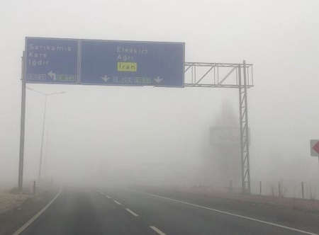Doğu Anadolu Bölgesi’nde sis ve soğuk hava etkisini artırdı