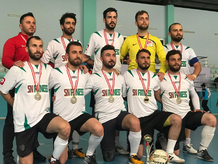 Eğitim Bir-Sen Yönetimi Futsal Takımı ile bir araya geldi