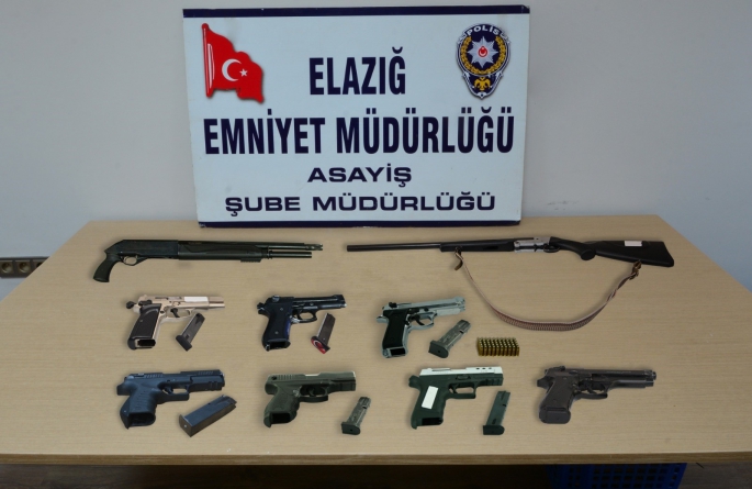 Elazığ’da asayiş ve şok uygulaması: 24 şüpheli tutuklandı 
