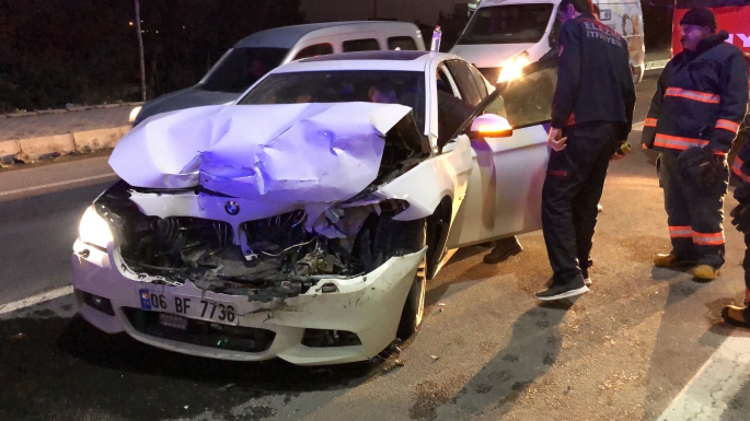 Elazığ’da trafik kazası: 2 yaralı 