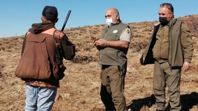 Elazığ’da yasa dışı avlanan 3 kişiye ceza