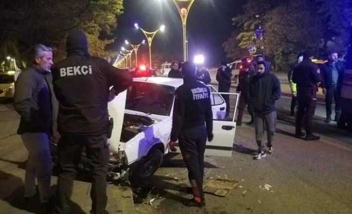 Erzincan’da trafik kazası: 1 yaralı 