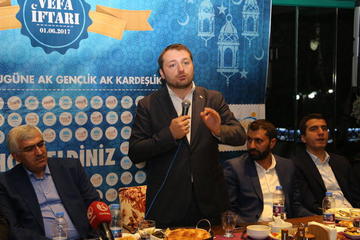 Erzurum AK Parti Gençlik Kollarından, ahde vefa iftarı