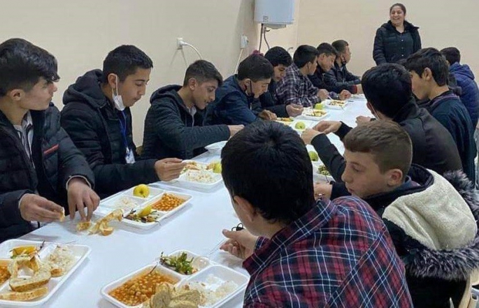 Erzurum’da 13 bin öğrenciye ücretsiz yemek 