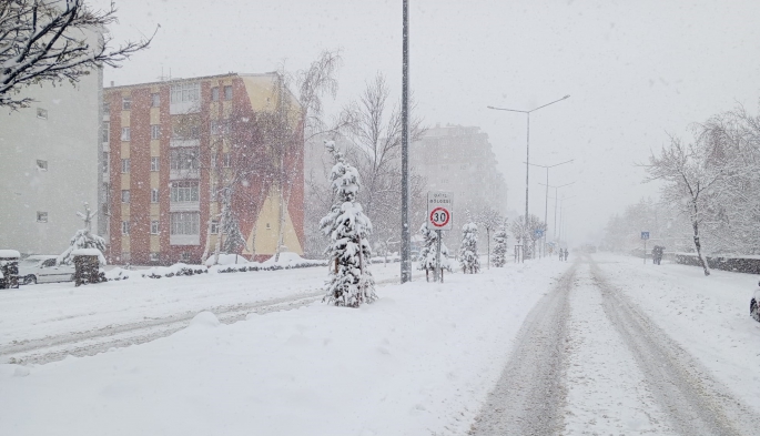 ERZURUM’DA EĞİTİME KAR ENGELİ