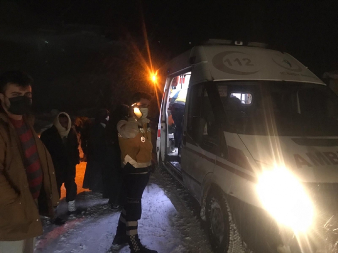 Erzurum’da hasta kurtarma operasyonu