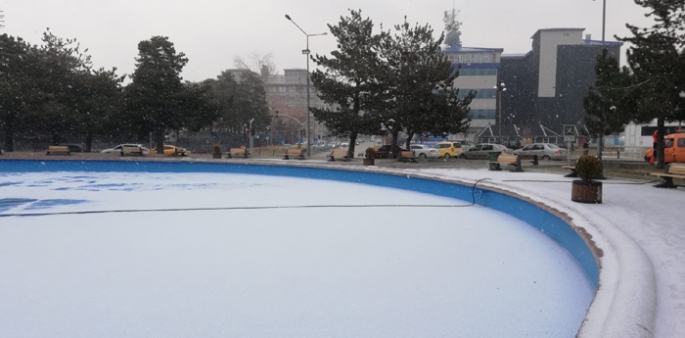 Erzurum'da kar yağışı hayatı olumsuz yönde etkiliyor