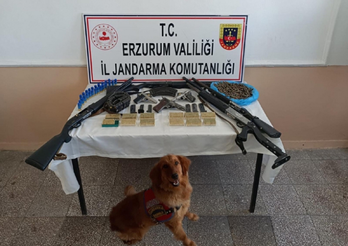 Erzurum’da silah ticareti ve uyuşturucu madde operasyonu: 10 tutuklama