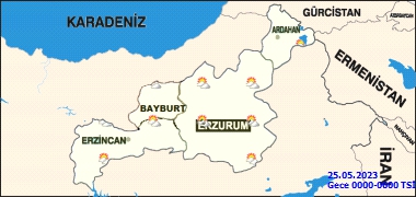 ERZURUM’DA YAĞIŞLAR ETKİLİ OLUYOR