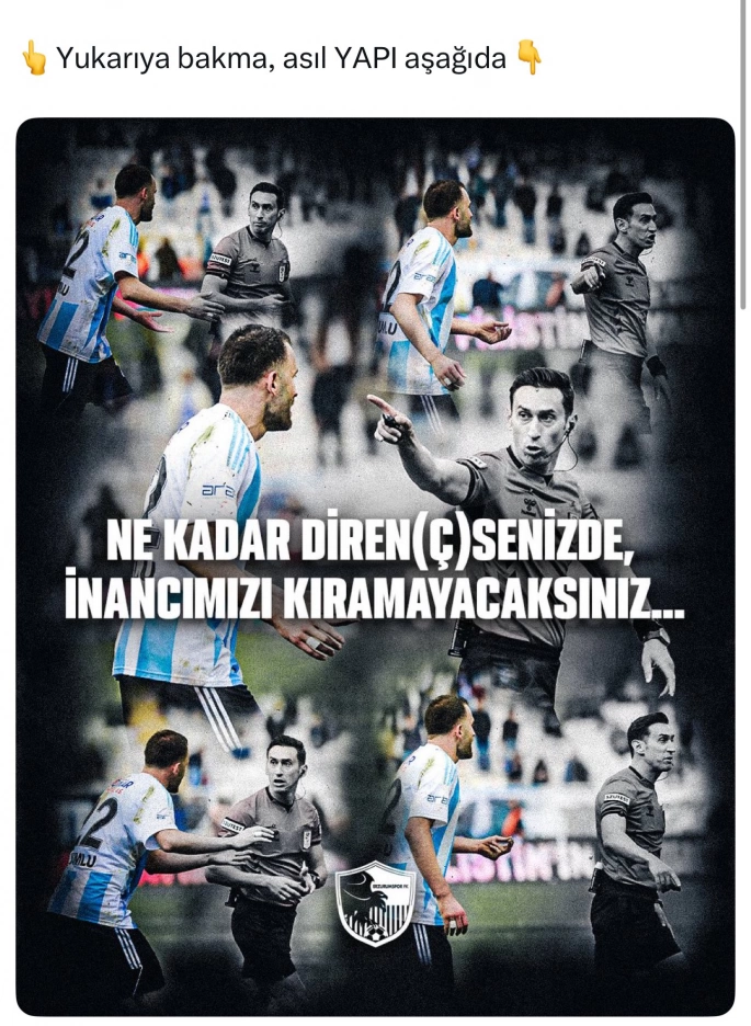 ERZURUMSPOR ‘YAPI’YA ‘DİRENÇ’ GÖSTEREMEDİ