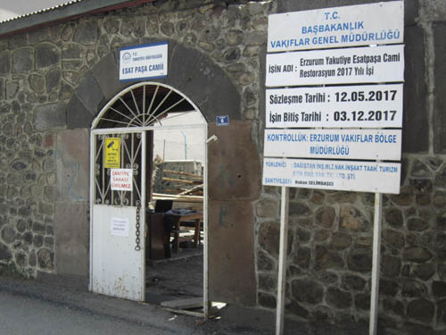 Esatpaşa Restorasyonu başladı