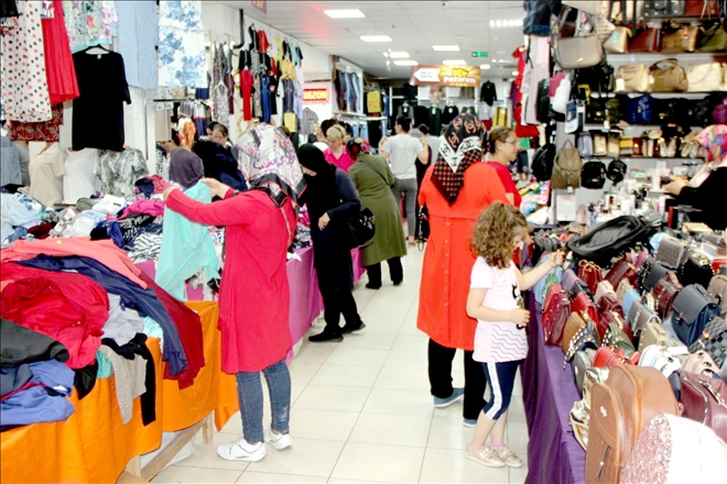 ESNAFIN BAYRAM HAZIRLIKLARI BAŞLADI