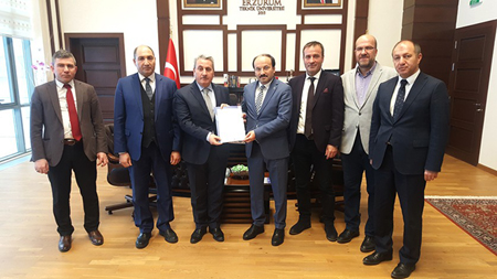 ETÜ ile Erzurum Gençlik ve Spor İl Müdürlüğü arasında iş birliği protokolü imzalandı