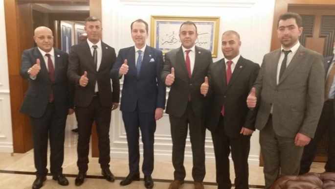Fatih Erbakan Palandöken teşkilatını konuk etti