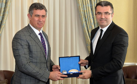 Feyzioğlu’ndan Vali Memiş’e ziyaret