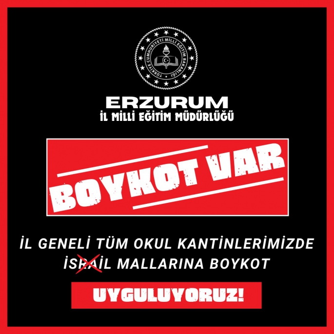 FİLİSTİN İÇİN BOYKOTLAR DEVAM EDİYOR