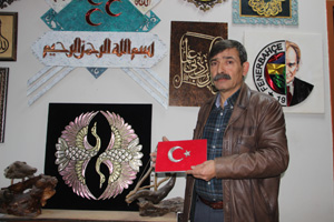 Filografi sanatı ile şaheserler ortaya çıkartıyor