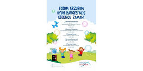 Forum Erzurum bütün çocukları Oyun Bahçesi’ne davet ediyor