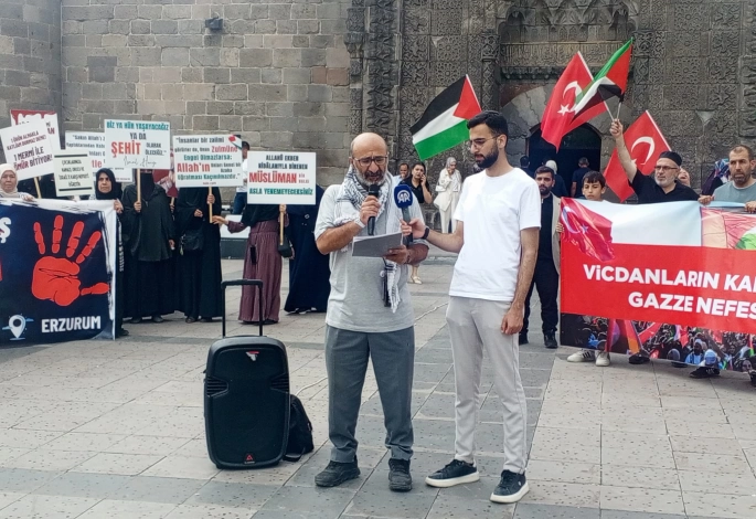 GAZZE İÇİN SESSİZ YÜRÜYÜŞ 91 HAFTADIR DEVAM EDİYOR!