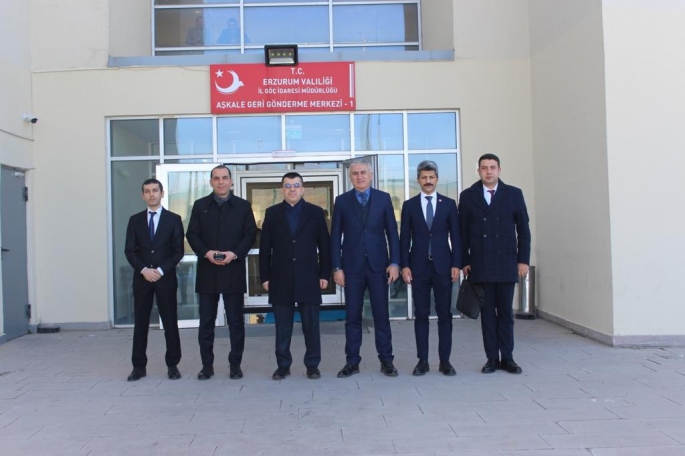 Göç İdaresi Başkanlığı heyeti Aşkale’de