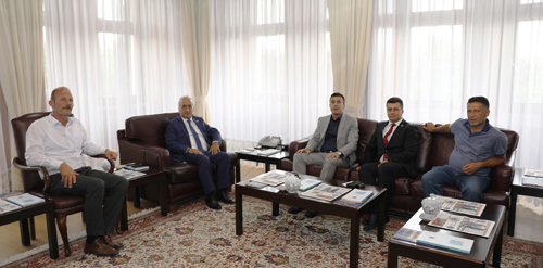 Hınıs ilçesi için görüş alışverişinde bulundular