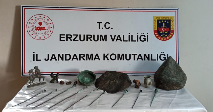 Jandarma’dan tarihi eser operasyonu 
