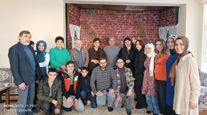 Karabağ'ın kadın gazileri TYB Erzurum Şubesi'nin konuğu oldu 