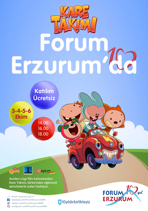 Kare Takımı Forum Erzurum’da