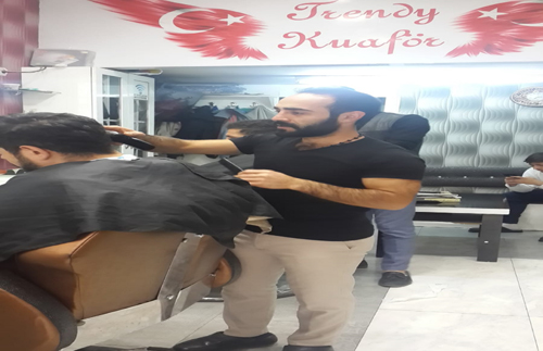 Kuaförlerde bayram telaşı