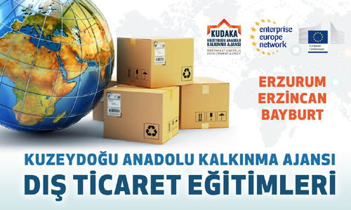 KUDAKA sertifikalı dış ticaret eğitimleri başlıyor
