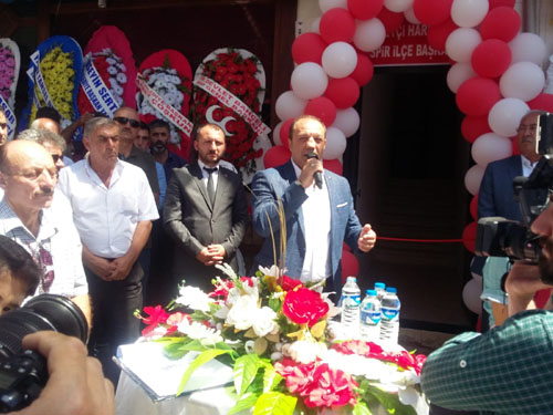 MHP’den İspir’de görkemli açılış